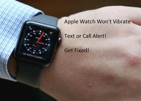 apple watch vibrate text message